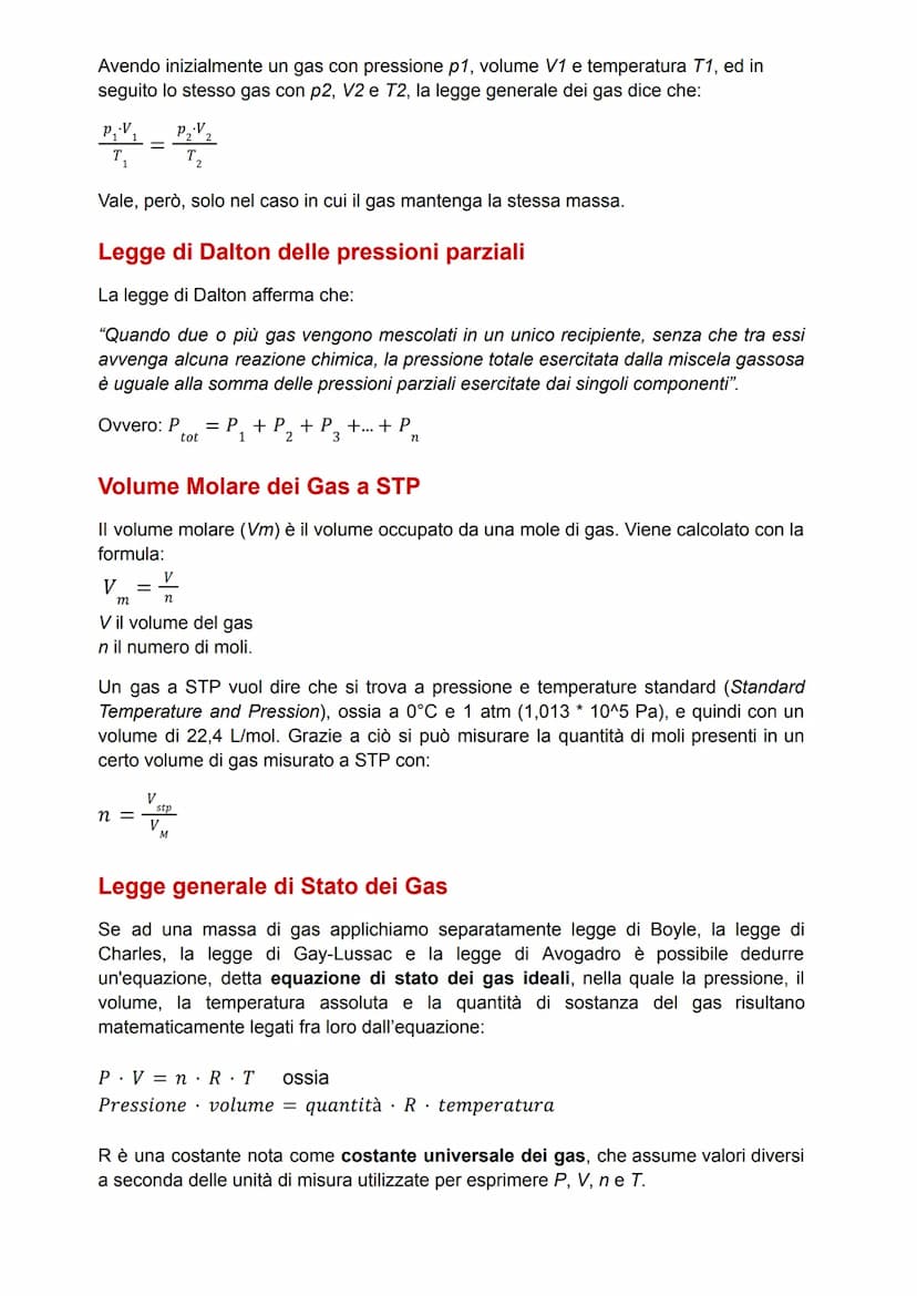 Gas ideale/perfetto
La principale caratteristica della materia gassosa è la "confusione". Per spiegare a
cosa è dovuto questo “disordine" si