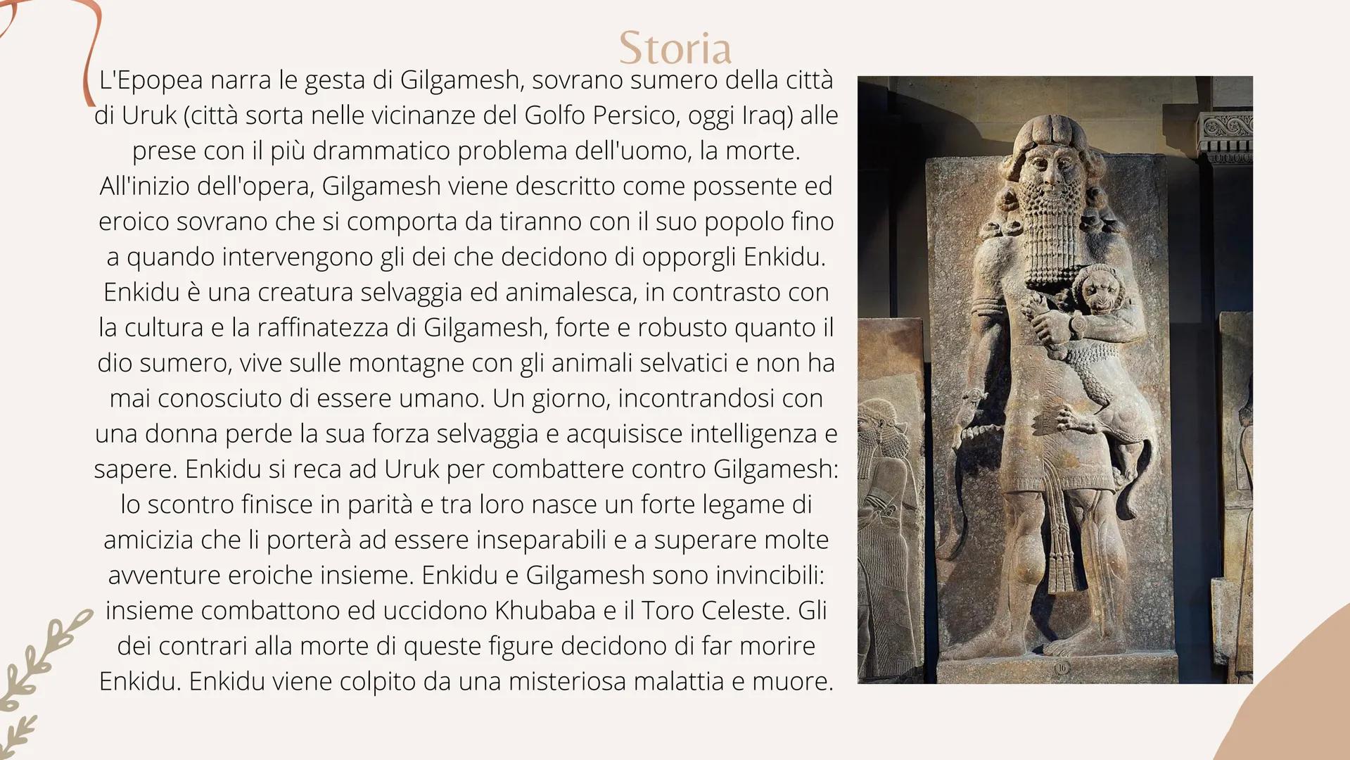L'Epopea di Gilgamesh
A cura di Martina Biasiolo
Fo
SEXCALASAN Chi era Gilgamesh?
Eroe dell'Epica mesopotamica che per alcuni studiosi sareb
