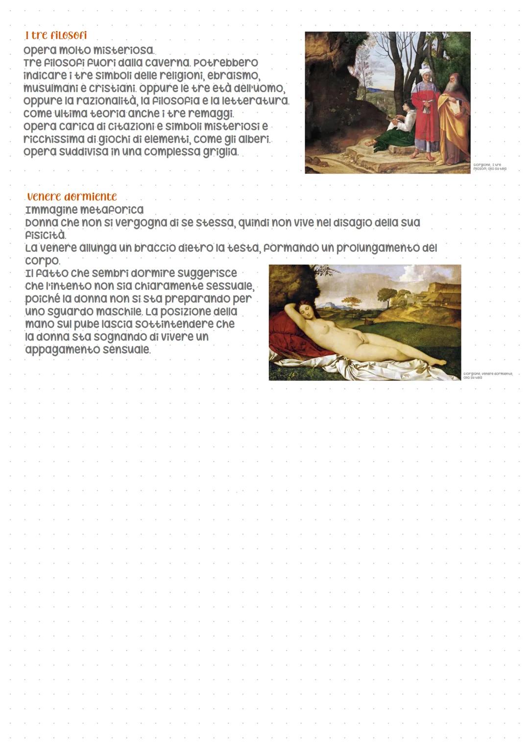 # GIORGIONE DA CASTELFRANCO
(1477/1478-1510)

Giorgione nasce nel 1477 a castelfranco veneto.
Tra il 1485 e il 1487 si trasferisce a venezia