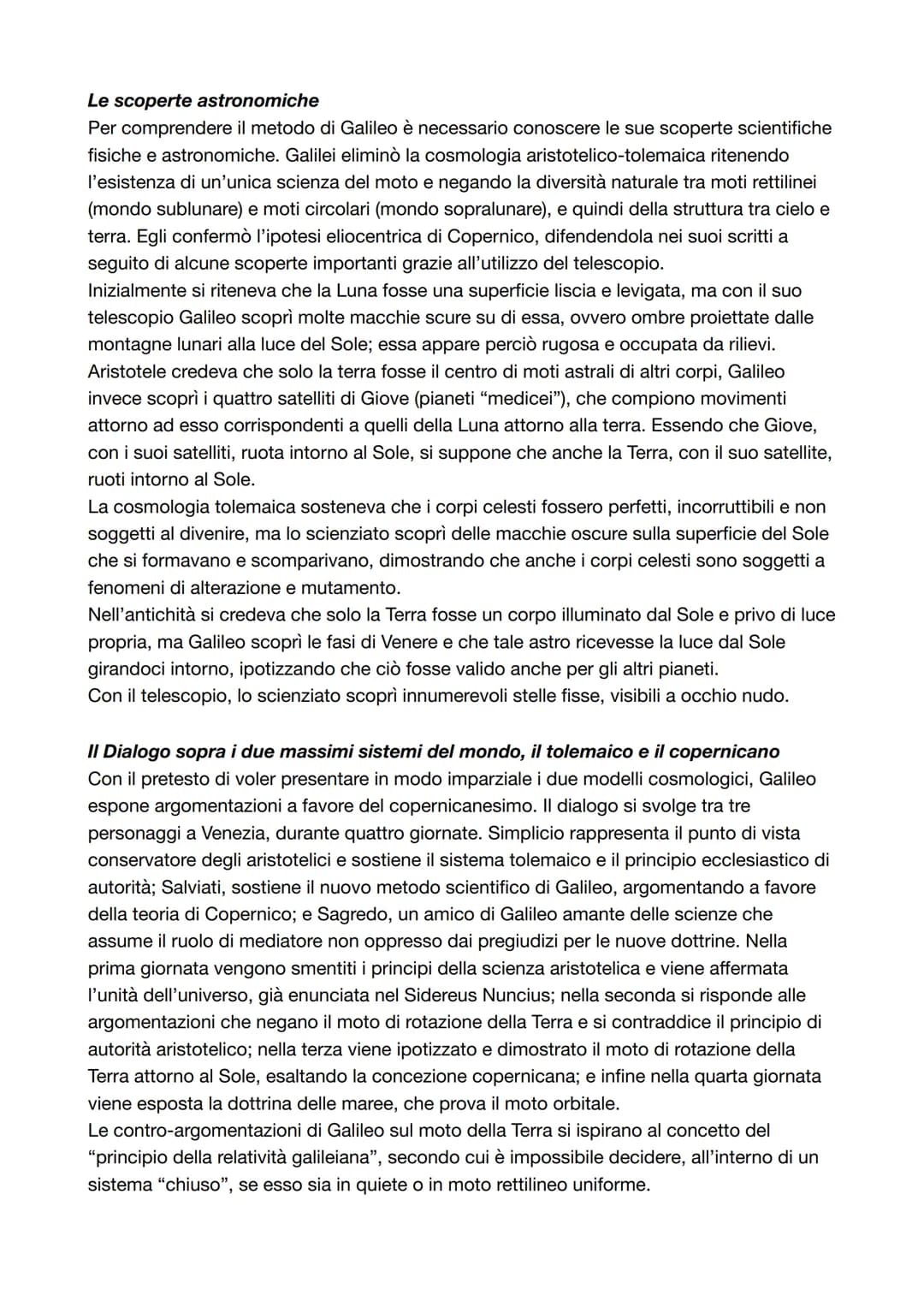 LA RIVOLUZIONE SCIENTIFICA (capitolo 1)
Nella storia contemporanea la nascita della scienza assume il ruolo di maggiore
importanza. Infatti,