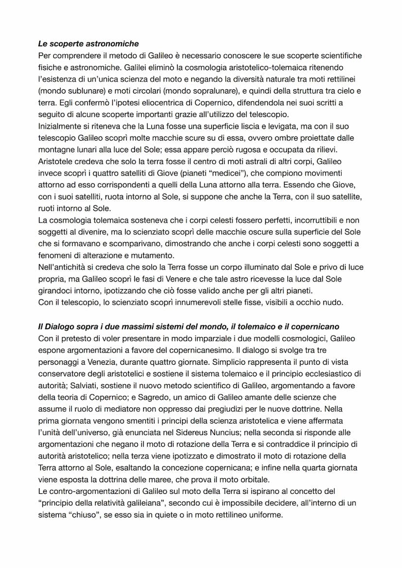 LA RIVOLUZIONE SCIENTIFICA (capitolo 1)
Nella storia contemporanea la nascita della scienza assume il ruolo di maggiore
importanza. Infatti,