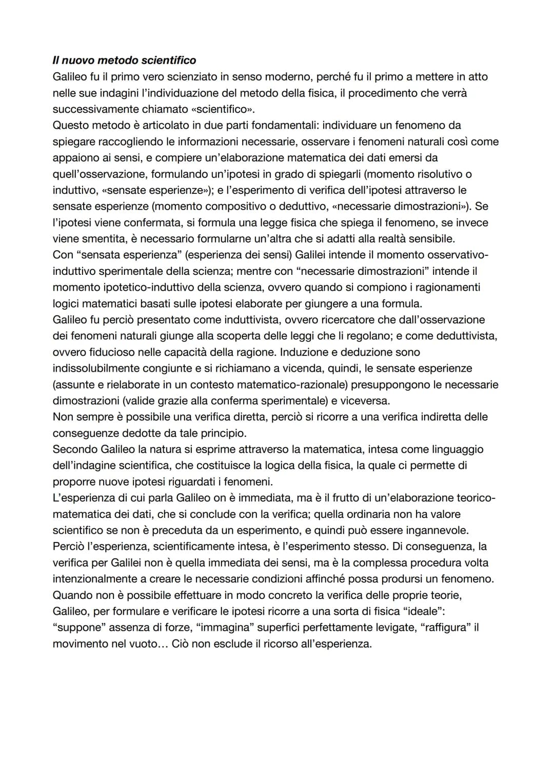 LA RIVOLUZIONE SCIENTIFICA (capitolo 1)
Nella storia contemporanea la nascita della scienza assume il ruolo di maggiore
importanza. Infatti,