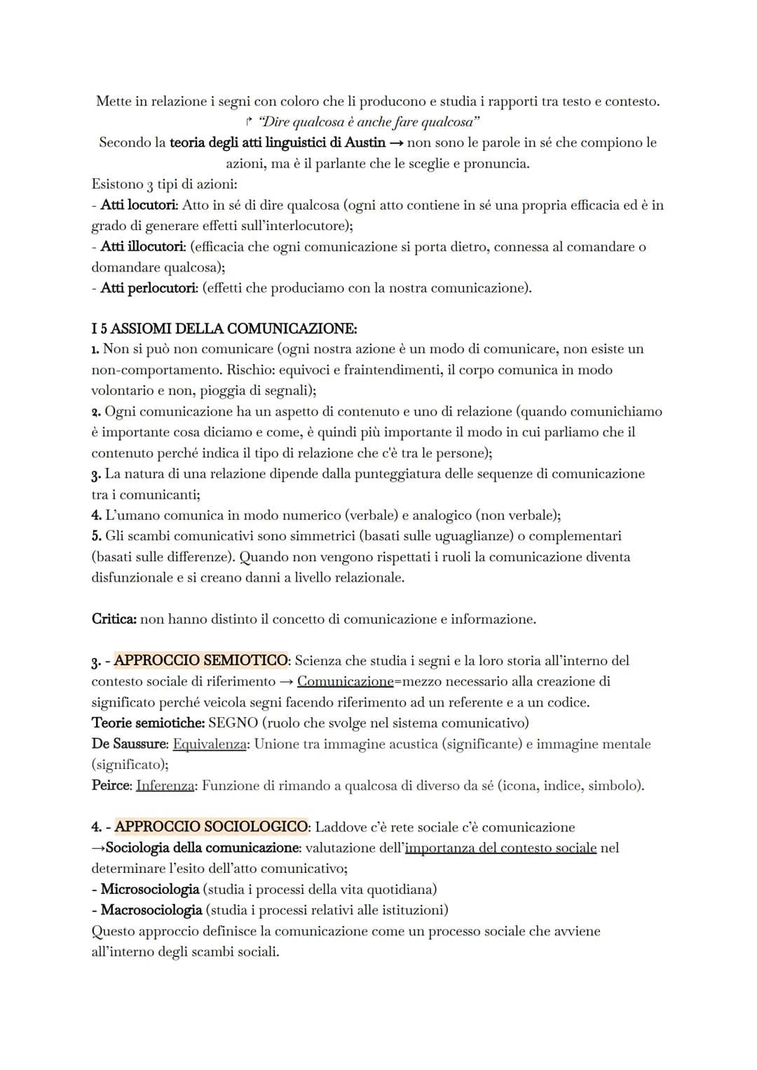 LA COMUNICAZIONE
→ Diverse teorie e approcci rispetto la comunicazione
→ Comunicare-mettere in comune
1.- APPROCCIO
MATEMATICO/INFORMATICO:
