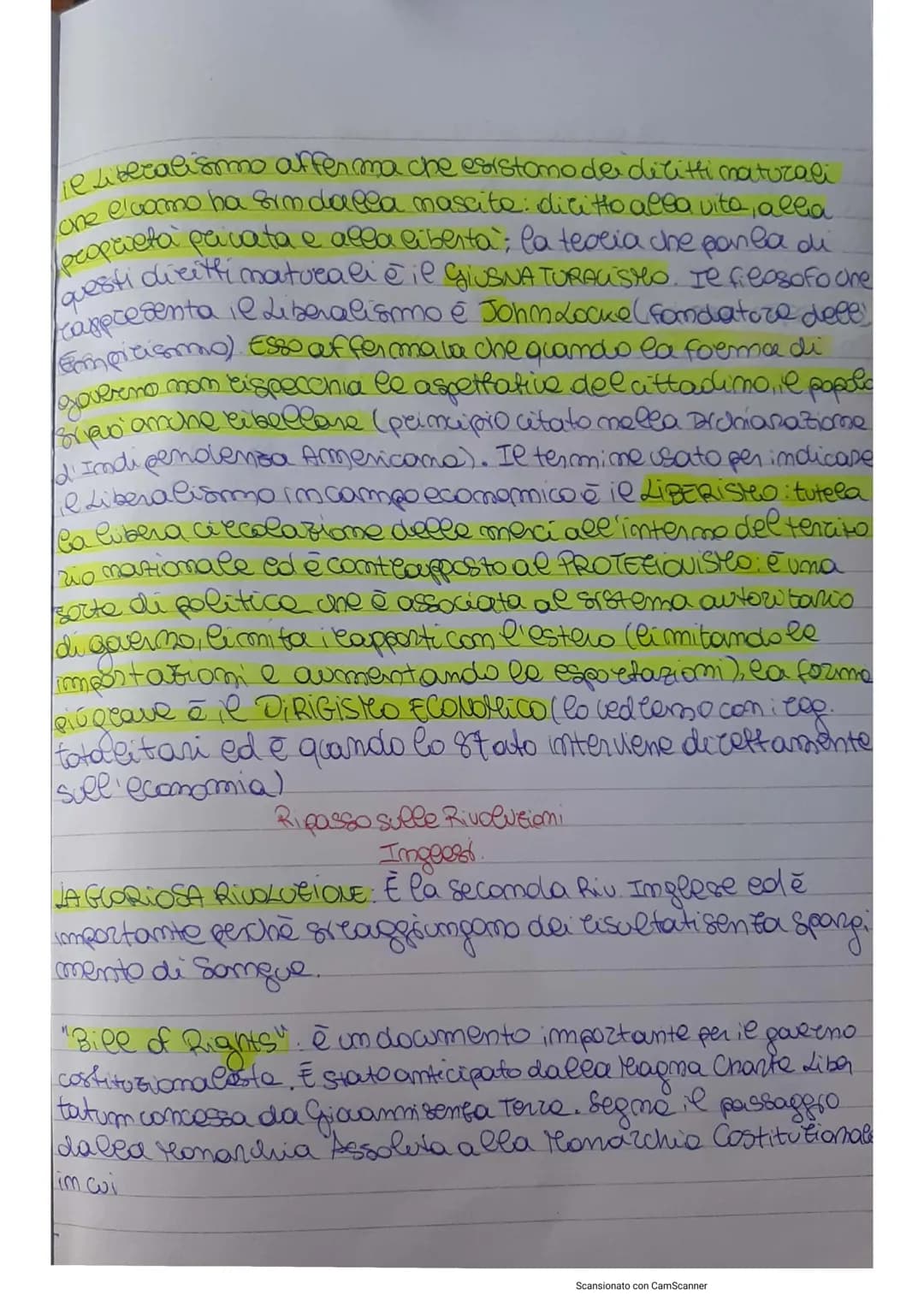 Appunti
I'm questo periodo l'Europa è divisa in due parti e abbromo:
-L'ASSOLUTISHO: im Francia. É um regime in cui il sovrano
accentra tutt