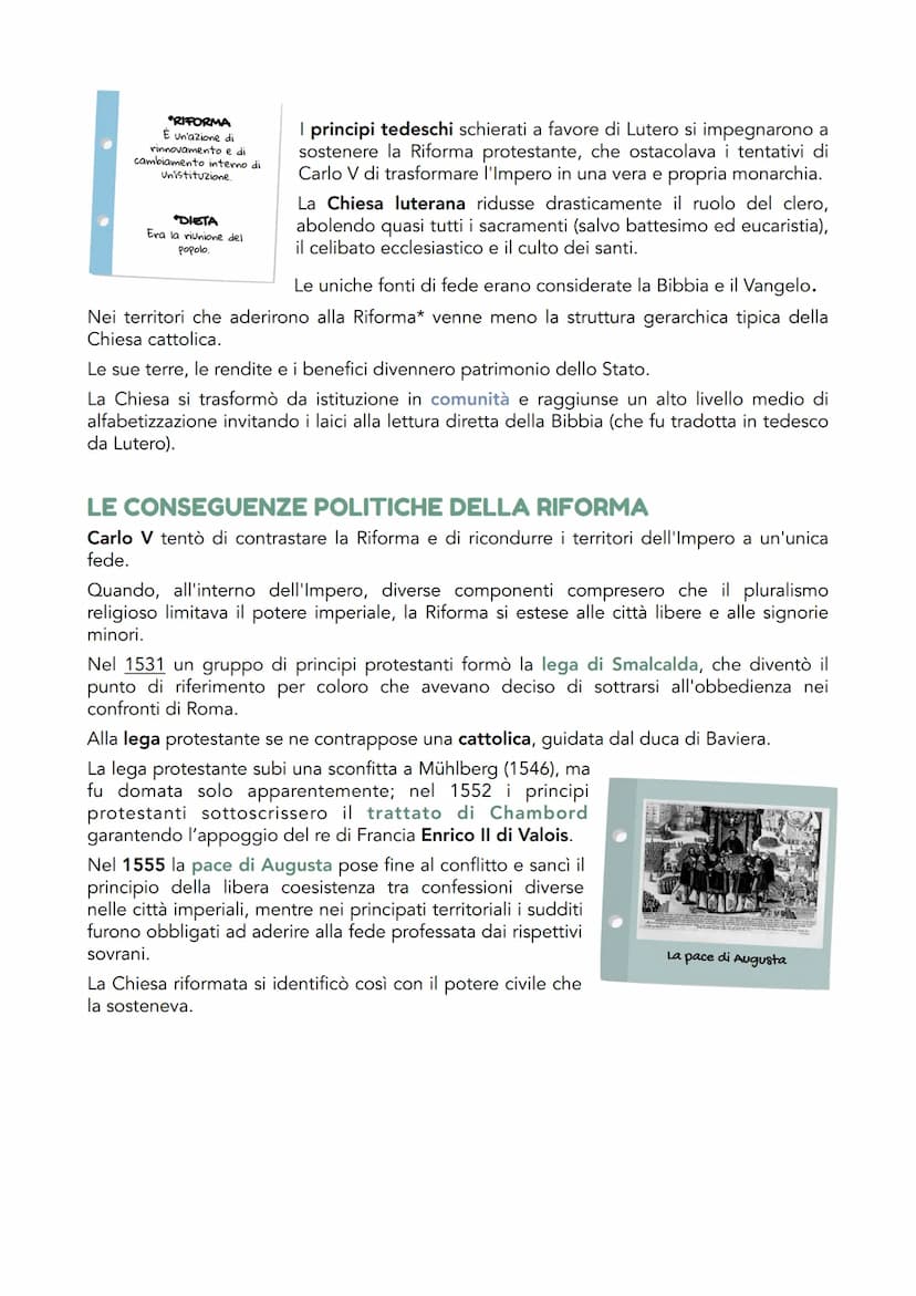 Martin Lutero e
la Riforma protestante
LUTERO CONTRO LA CORRUZIONE DELLA CHIESA
All'inizio del XVI secolo in Europa l'alta gerarchia ecclesi