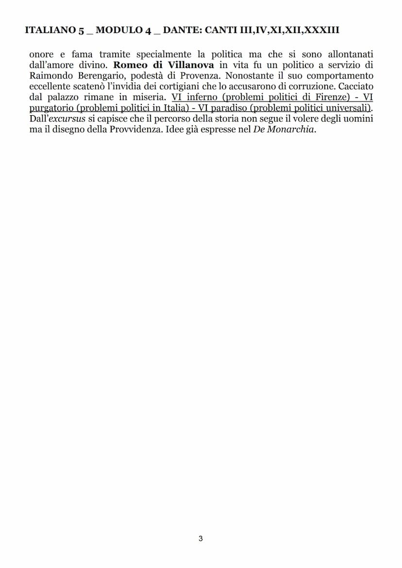 ITALIANO 5 MODULO 4 DANTE: CANTI III,IV,XI,XII,XXXIII
CANTO III
RIASSUNTO
Dopo la spiegazione data da Beatrice sulle macchie lunari, Dante c
