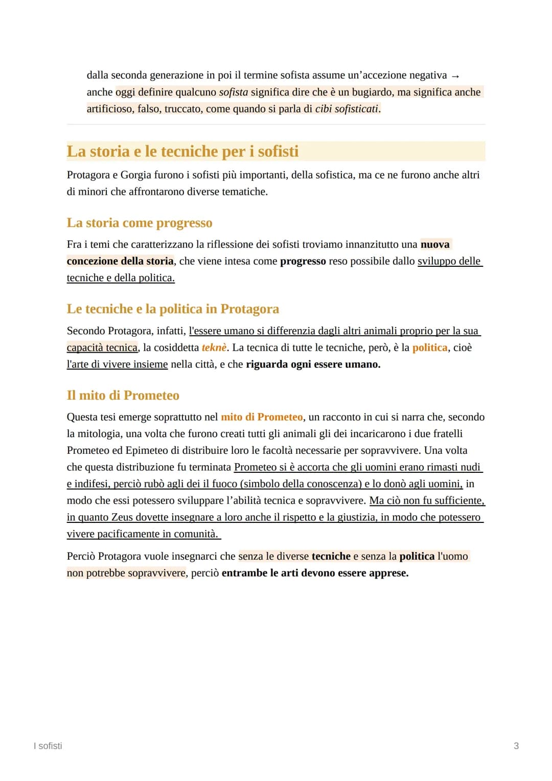 I sofisti
I sofisti
La considerazione dei sofisti nella storia
La sofistica è l'ultima corrente filosofica prima di Socrate, che sarà l'iniz