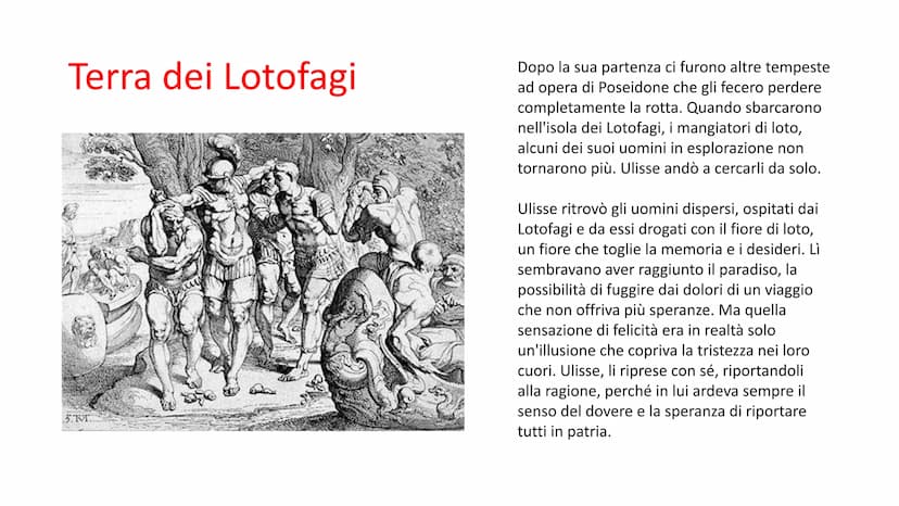 L'Odissea: il viaggio di Ulisse Troia
mukoul
www
Ulisse fu l'ideatore del cavallo
di troia grazie al quale vinse
questa guerra che durò 10 a