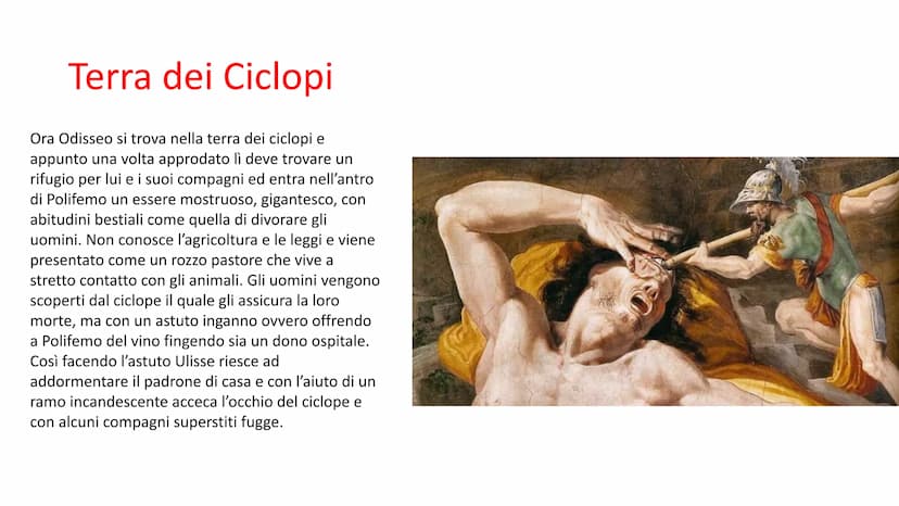 L'Odissea: il viaggio di Ulisse Troia
mukoul
www
Ulisse fu l'ideatore del cavallo
di troia grazie al quale vinse
questa guerra che durò 10 a