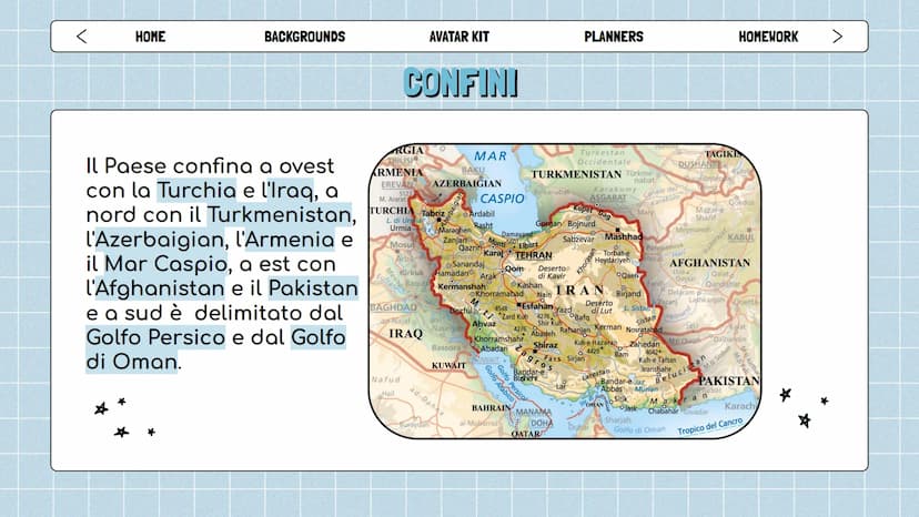 ☆
HOME
BACKGROUNDS
IRAN
AVATAR KIT
ATAR
☆
PLANNERS
IRAN
TURKMENISTAN
HOMEWORK >
AFGHANIST
★ <
HOME
**
★
BACKGROUNDS
Capitale: Tehran
Ordinam