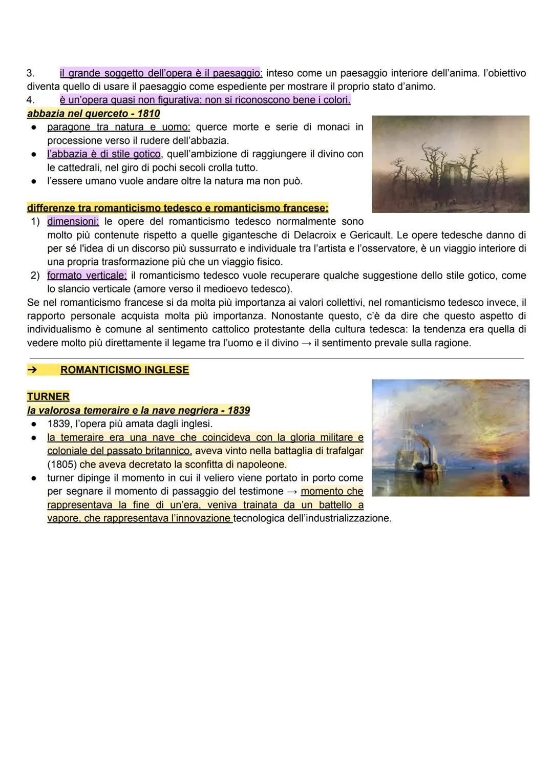 IL ROMANTICISMO
↳ fine 1700 inizio 1800.
Il pensiero romantico è il prodotto di una società in grave crisi economica e sociale, travagliata 