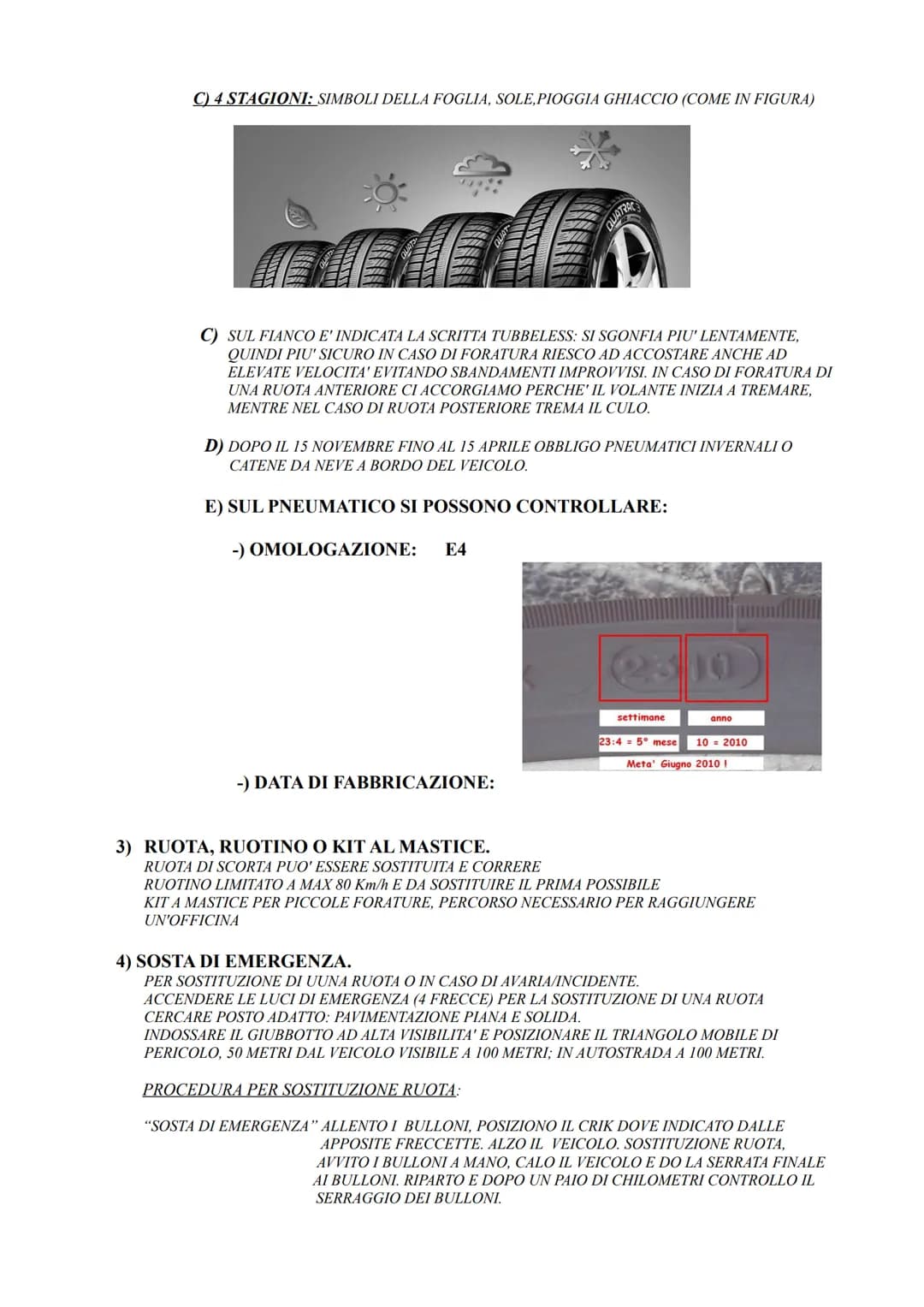 B
DOMANDE ESAME GUIDA.
1) CONTROLLO LIVELLO LIQUIDI.
Veicolo in SOSTA (prima, freno di stazionamento inserito e motore spento), in PIANO e a
