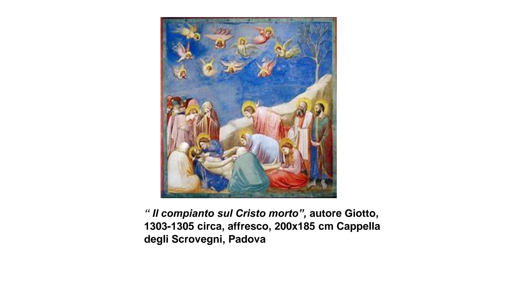 "Dono del mantello" ciclo delle storie di San
Francesco, autore Giotto, 1295-1299 circa, affresco,
230x270 cm, Basilica Superiore ad Assisi.