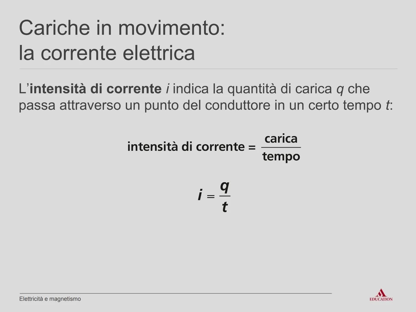 Unità A10
Elettricità
e magnetismo
EDUCATION Lezione LIM
Elettricità e magnetismo
EDUCATION Che cos'è l'elettricità
L'elettricità e i suoi f