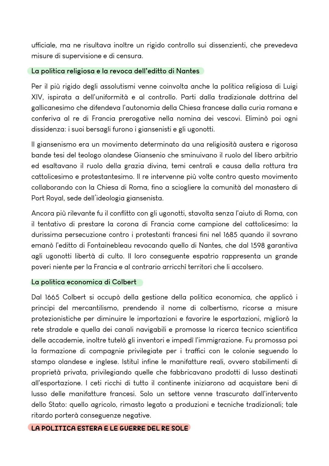 LA FRANCIA DI
LUIGI XIV
IL TRIONFO DELL' ASSOLUTUSMO IN
FRANCIA
Mazarino e la vittoria sulle Fronde
Il Regno di Francia tra il 1642 e il 164
