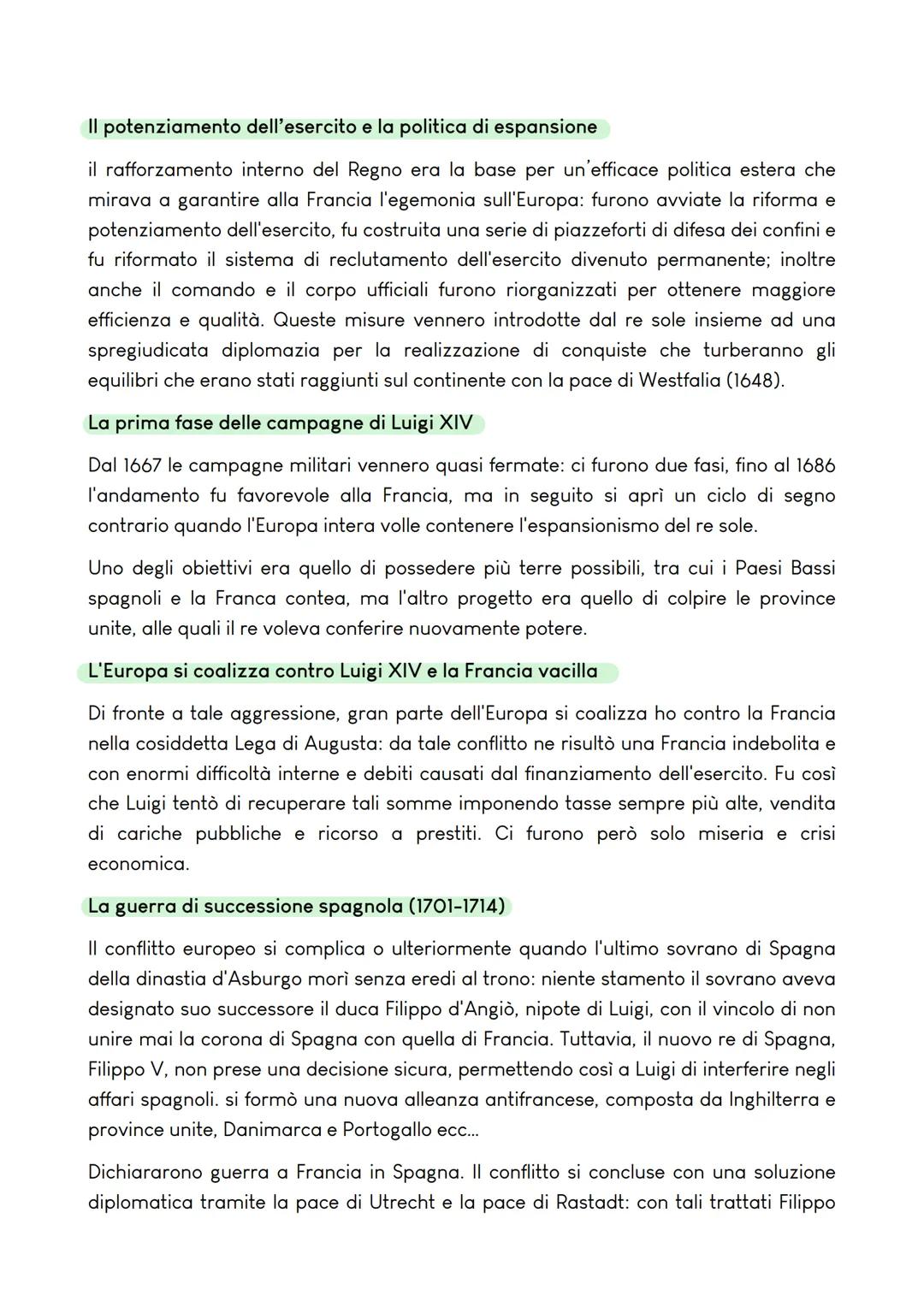 LA FRANCIA DI
LUIGI XIV
IL TRIONFO DELL' ASSOLUTUSMO IN
FRANCIA
Mazarino e la vittoria sulle Fronde
Il Regno di Francia tra il 1642 e il 164