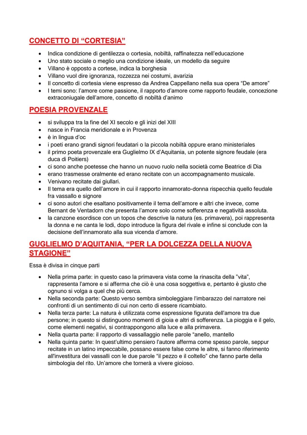 CONCETTO DI "CORTESIA"
Indica condizione di gentilezza o cortesia, nobiltà, raffinatezza nell'educazione
Uno stato sociale o meglio una cond