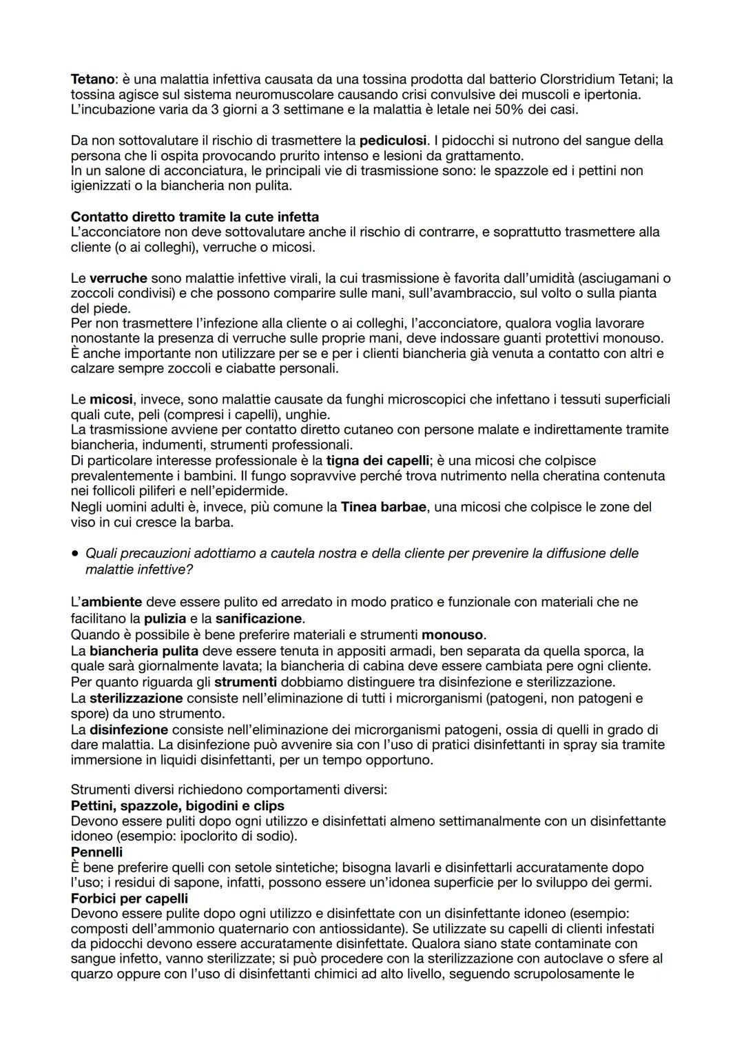 DOMANDE DI CARATTERE GENERALE
. Descrivi la struttura del capello.
Per ottenere risultati professionali, è indispensabile che una buona acco
