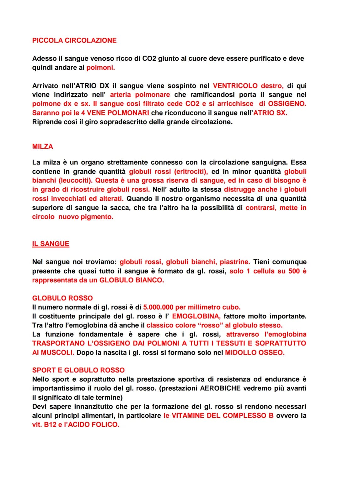 1- IL CUORE
CLASSI QUINTE
APPARATO CARDIO - CIRCOLATORIO
Vena cava
superiore
vena obliqua della
auricola sinistra.
seno coronarico-
Valvola
