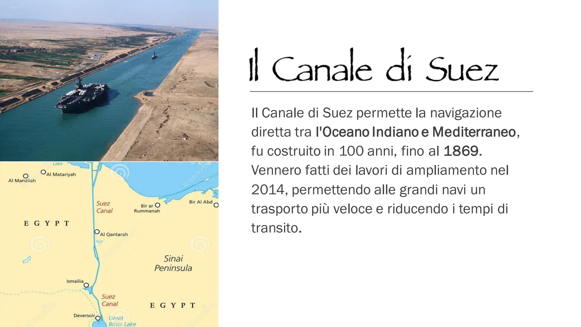 EGITTO Territorio
È formato da un grande tavolato desertico del Nord
Africa ed è attraversato dal fiume Nilo, che a nord del
Cairo si divide