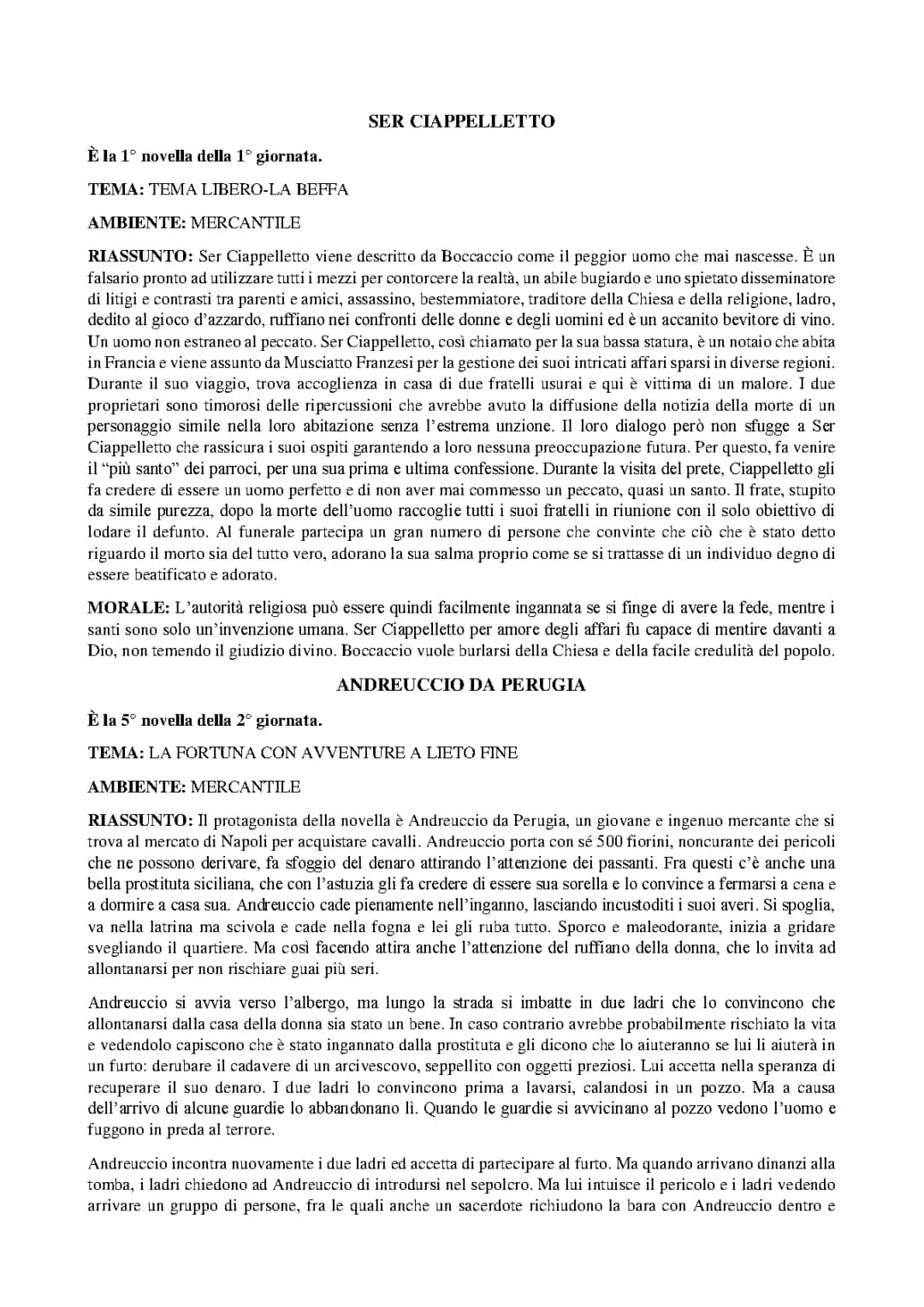 Le novelle di Giovanni Boccaccio 