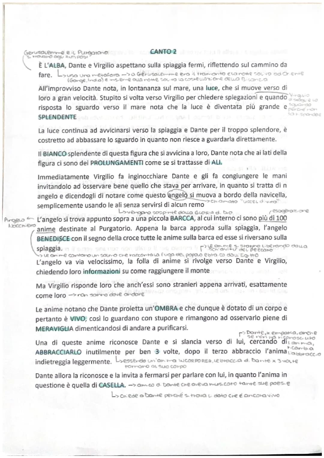 Argew
Gerusalemme e il Purgatono
So trovano agu ANT PODI
CANTO 2.
fagilia
È L'ALBA, Dante e Virgilio aspettano sulla spiaggia fermi, riflett