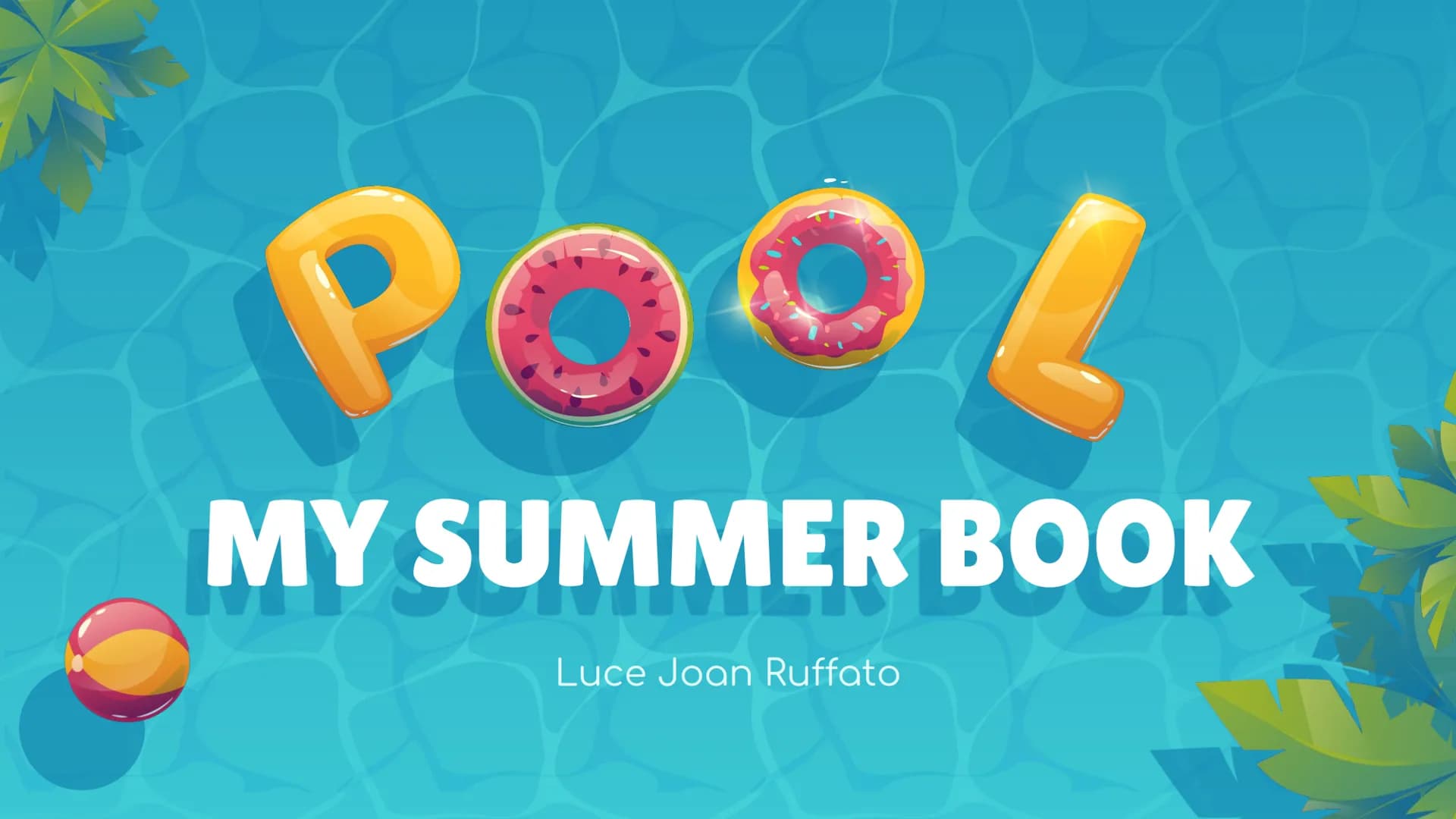 MY SUMMER BOOK
Luce Joan Ruffato TABLE OF CONTENTS
01
INTRODUCTION
The essential
informations
02
SUMMARY
The summer I
turned pretty
03
THE A