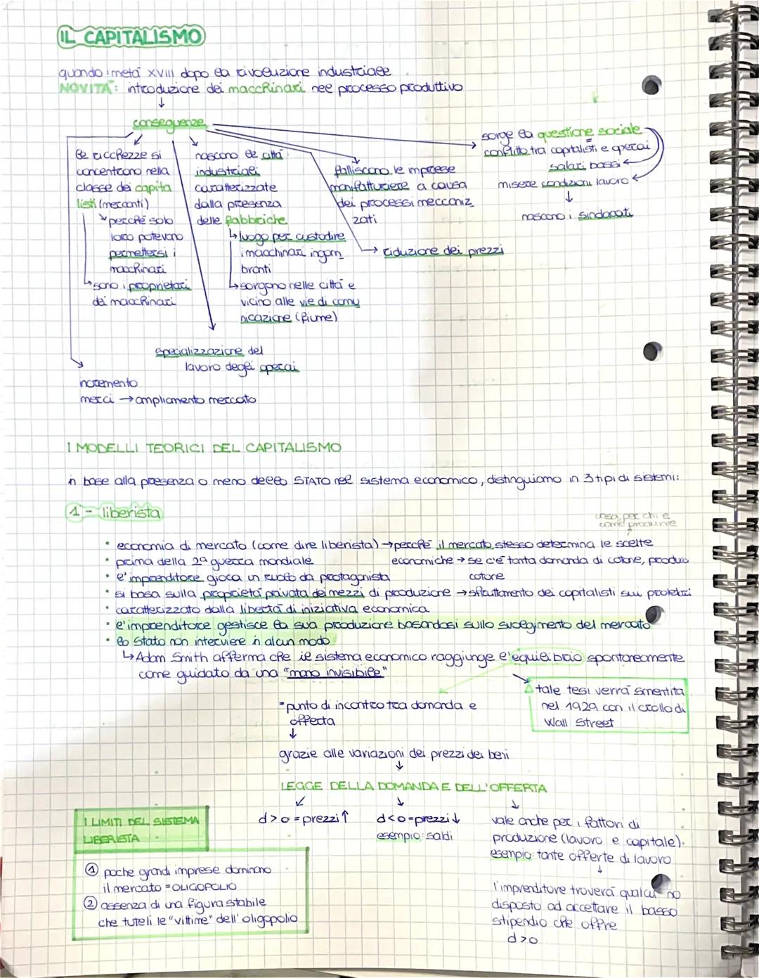 SISTEMI ECONOMICI
defe l'entita costituita dall' insieme interagire dei soggetti economici che svolgono
un'attività economica
I sistemi econ