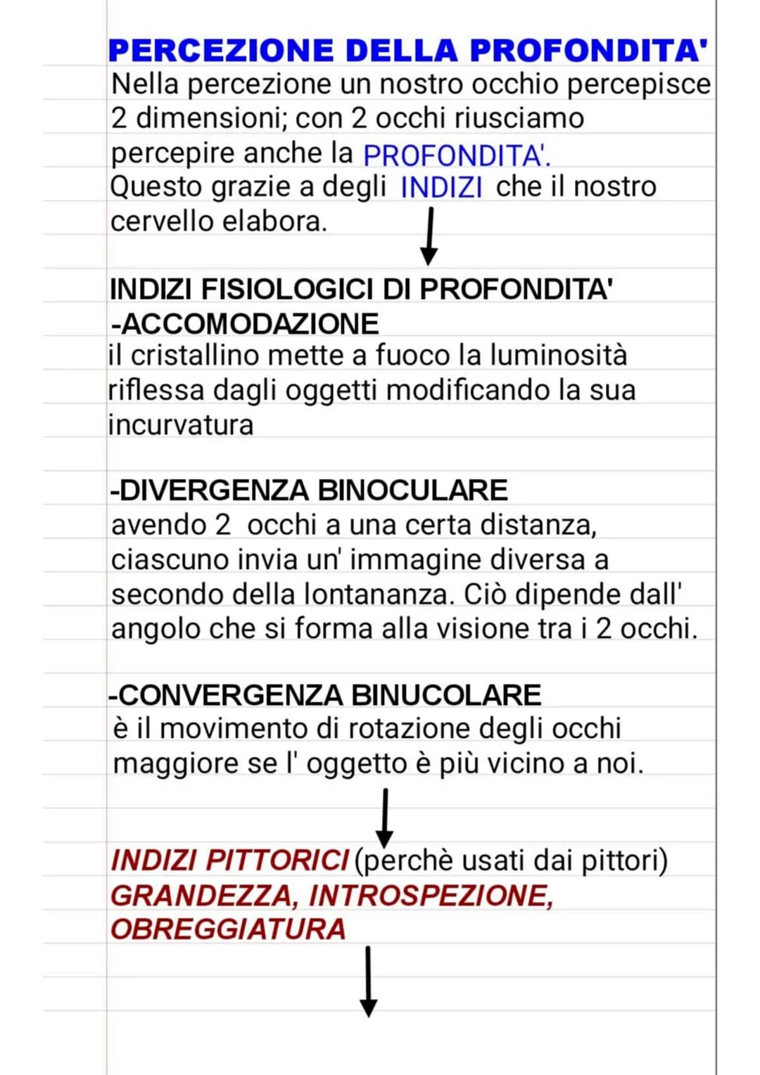 LA PERCEZIONE
La PERCEZIONE è uno dei processi
cognitivi della mente umana che permette di
scoprire l'ambiente. Noi percepiamo
attraverso gl