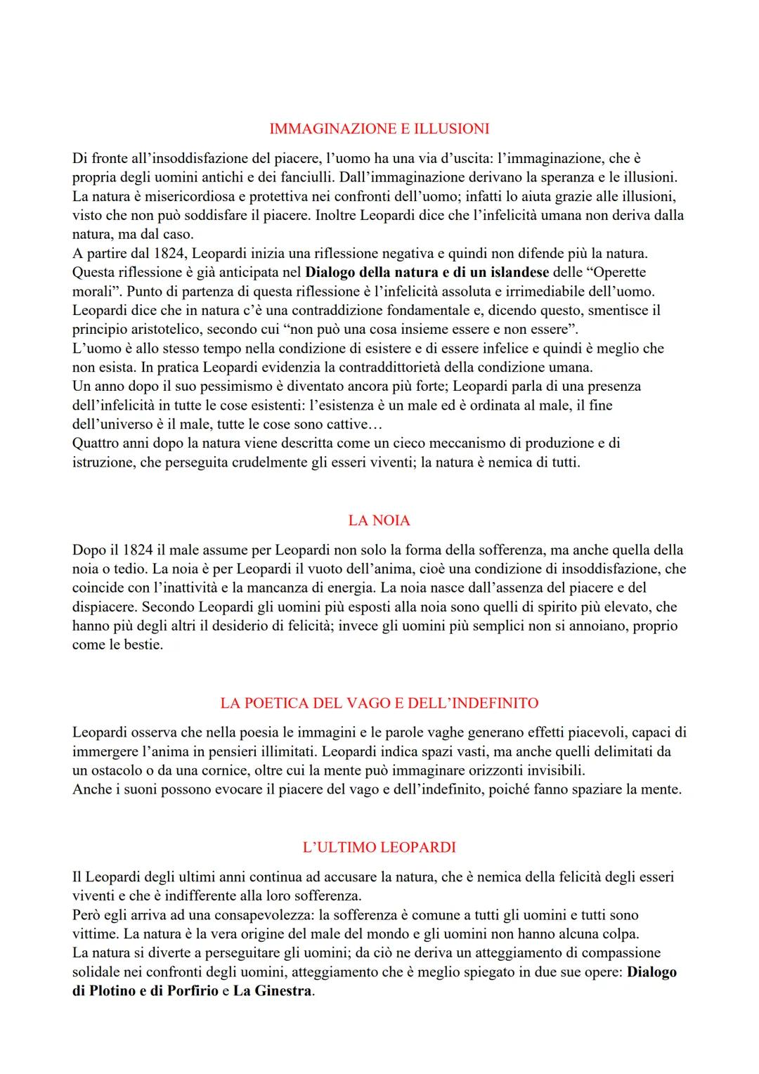 # LO ZIBALDONE (1817-1832)

Leopardi inizia a scrivere opere erudite quando è ancora bambino e cosi inizia a prendere coscienza
delle propri