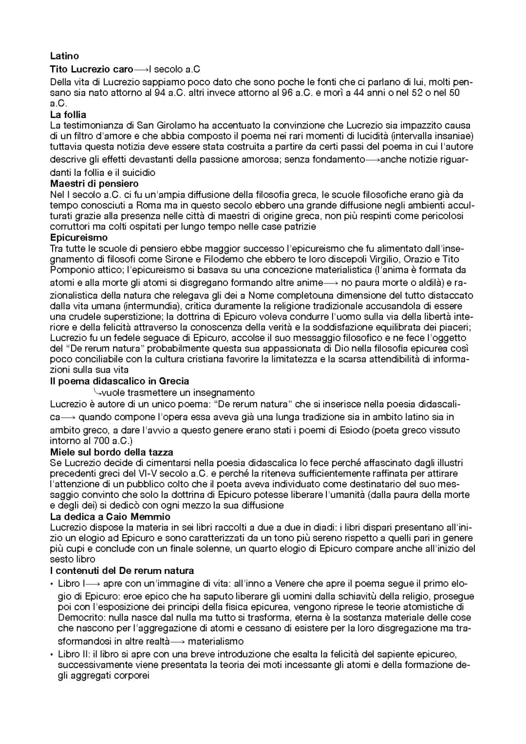 Lucrezio
