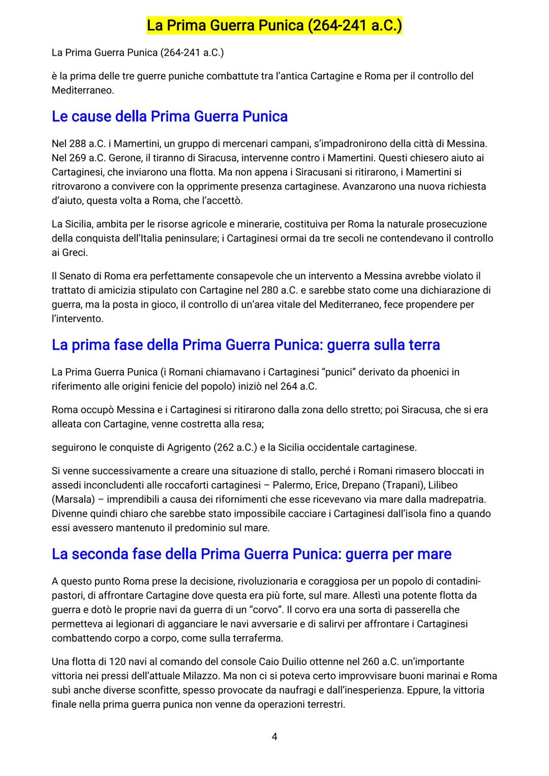 La prima guerra sannitica
343-341 a.C., la prima guerra sannitica -
I Sanniti erano una popolazione italica che abitava in origine gli Appen