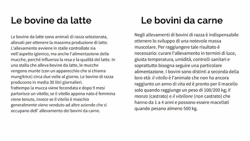 
<p>La zootecnia è una scienza che si occupa dell'allevamento degli animali domestici utili all'uomo, con un focus sul profilo genetico ed e