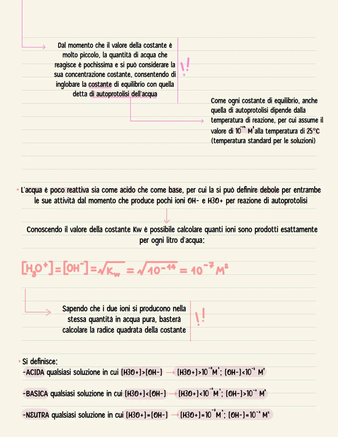 Acidi e basi
TEORIA DI BRØNSTED-LOWRY
• ACIDO
BASE
qualunque specie chimica capace di cedere una o più ioni H+
qualunque specie chimica capa