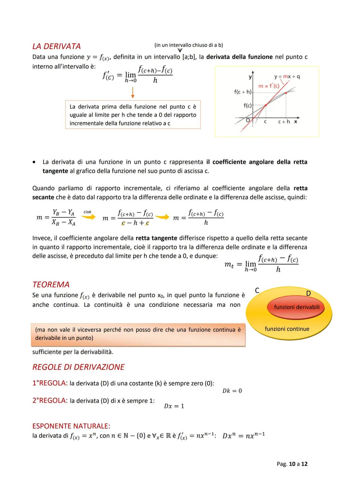 MATEMATICA
DEFINIZIONE DI FUNZIONE
Dati due sottoinsiemi A e B (non vuoti) di R, una funzione f(x) da A a B è una
relazione che associa ad o