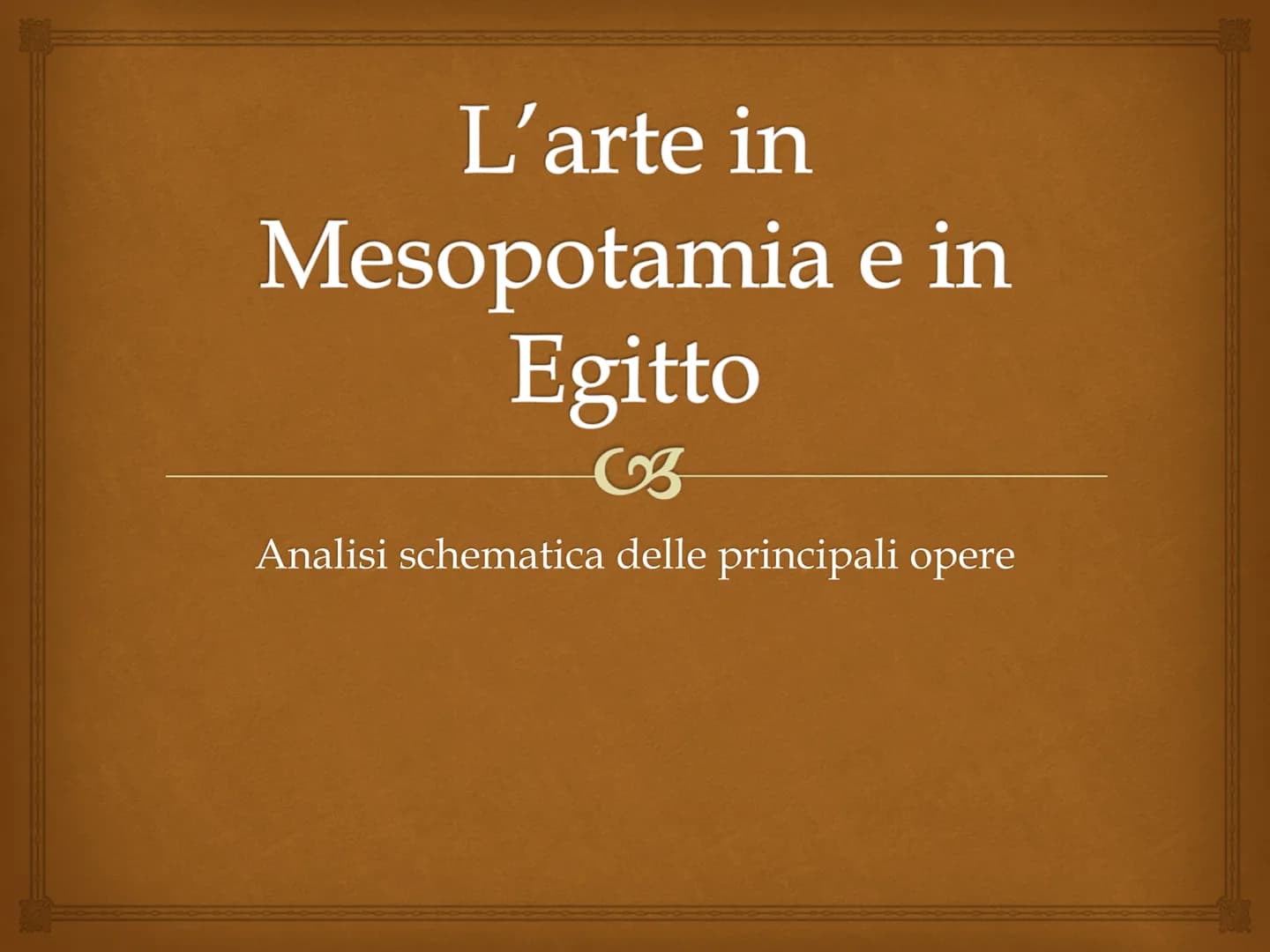 
<p>L'arte in Mesopotamia e in Egitto presenta differenze significative sia dal punto di vista delle opere realizzate che dei materiali util