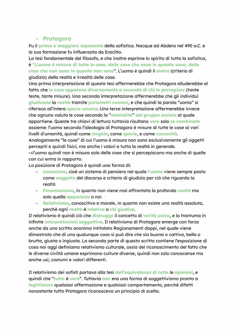 FILOSOFIA
Parmenide
Nato ad Elea, visse tra il 550 e il 450 a.C. ed espose il suo pensiero nell'opera Sulla
Natura. I toni ispirati e oracol