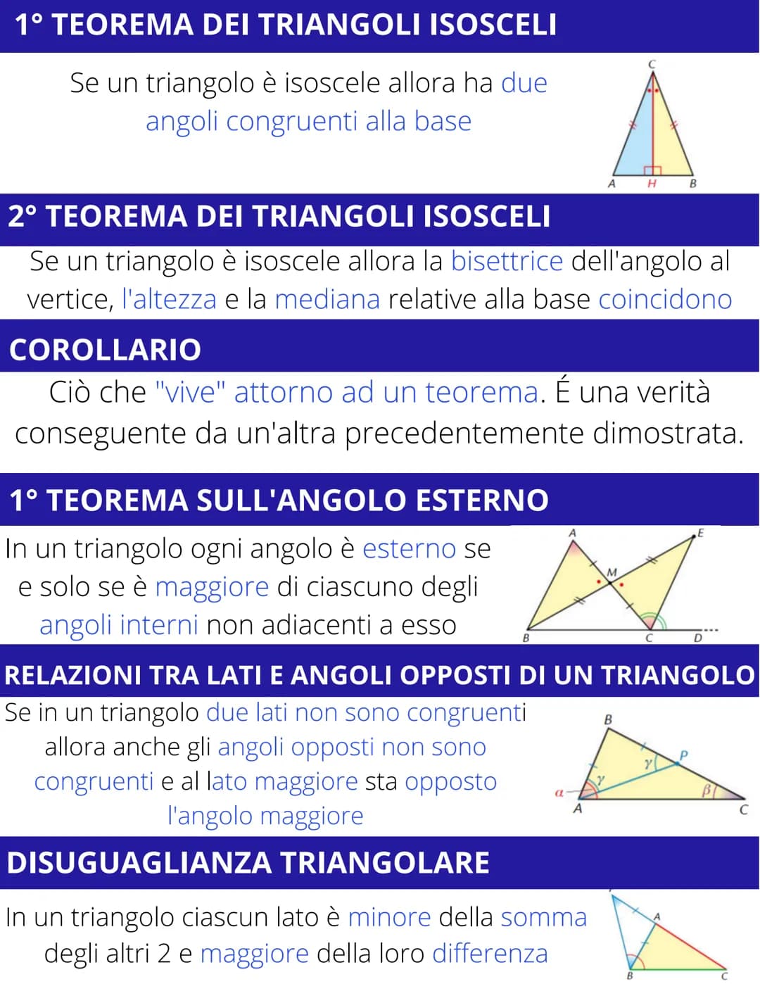 CONGRUENZA NEI
TRIANGOLI U18
TRIANGOLI CONGRUENTI
Se due triangoli hanno gli angoli e i lati ordinatamente
congruenti allora essi sono congr