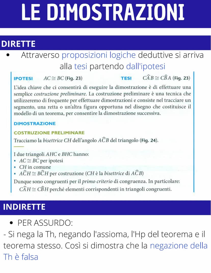 CONGRUENZA NEI
TRIANGOLI U18
TRIANGOLI CONGRUENTI
Se due triangoli hanno gli angoli e i lati ordinatamente
congruenti allora essi sono congr