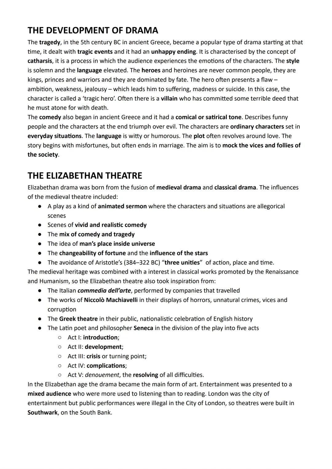 The Evolution of Drama: Elizabethan Theatre and its Iconic Playhouses