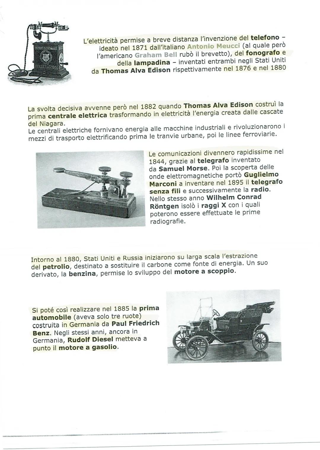 24
Seconda Rivoluzione Industriale
La Seconda Rivoluzione Industriale
cominciò intorno al 1870 e proseguì
fino ai primi anni del Novecento.
