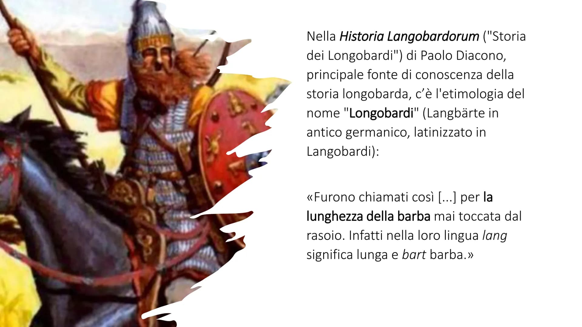LONGOBARDI Il VI secolo in Italia
L'Italia fra Longobardi
e Bizantini
Domini bizantini
Domini longobardi
REGNO DEI FRANCHI
NEUSTRIA
Torino
P