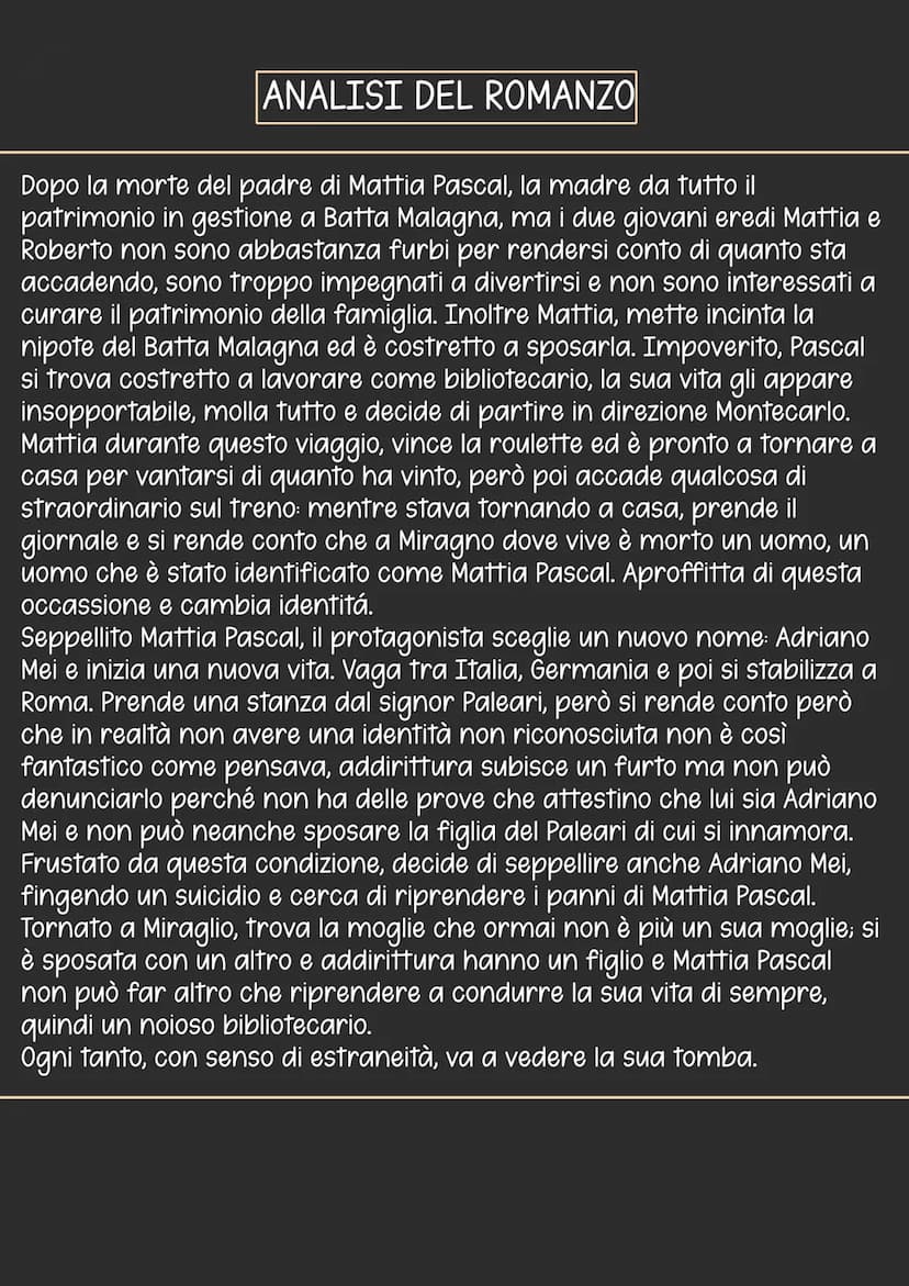 Luigi Pirandello
< Nasce nel 1867 ad Agrigento, ad allora Girgenti. Figlio di una famiglia agiata, il padre
gestisce alcune miniere di zolfo