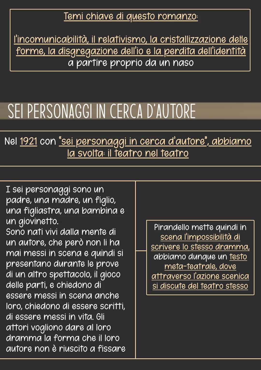 Luigi Pirandello
< Nasce nel 1867 ad Agrigento, ad allora Girgenti. Figlio di una famiglia agiata, il padre
gestisce alcune miniere di zolfo