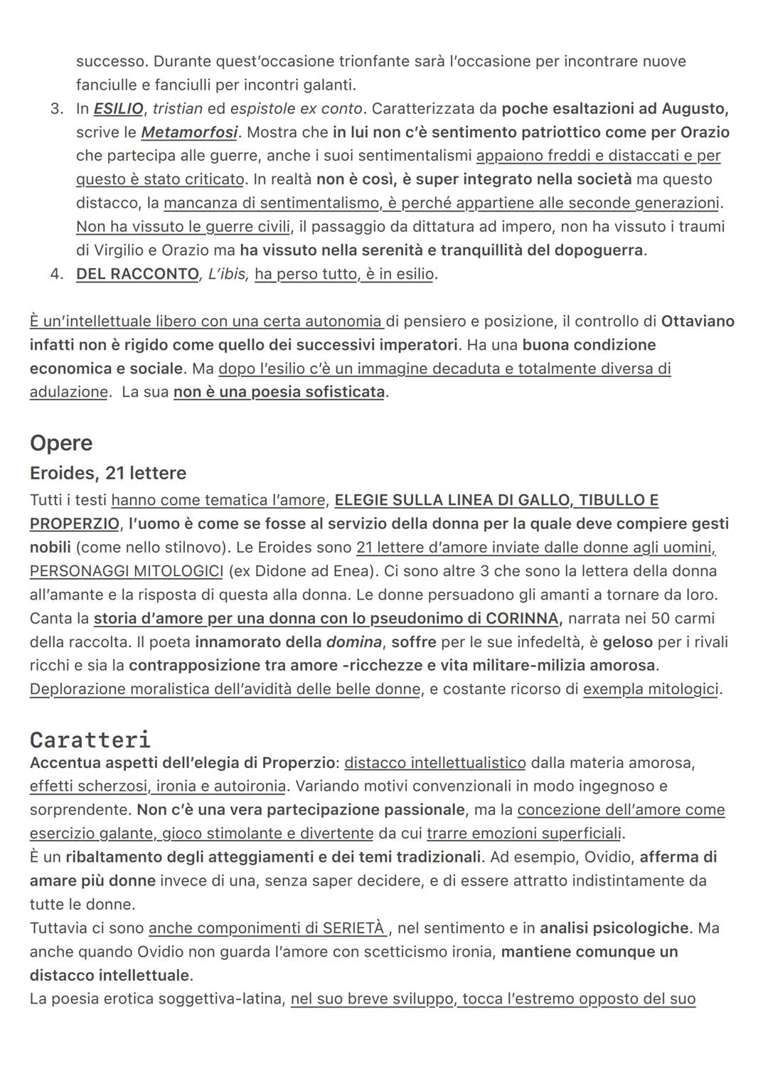 Ovidio (43-18a.C.)

# Vita e cronologia delle opere

Di lui sappiamo attraverso le sue opere, soprattutto quelle durante l'esilio.

Nasce a 