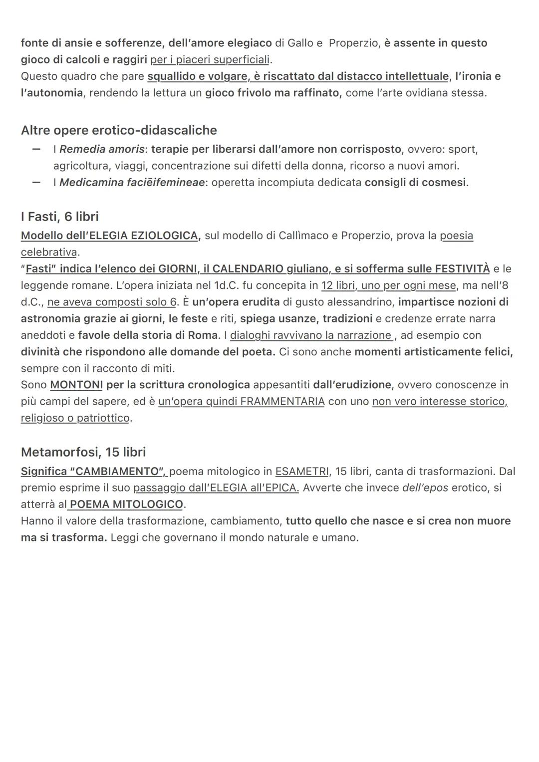 Ovidio (43-18a.C.)

# Vita e cronologia delle opere

Di lui sappiamo attraverso le sue opere, soprattutto quelle durante l'esilio.

Nasce a 