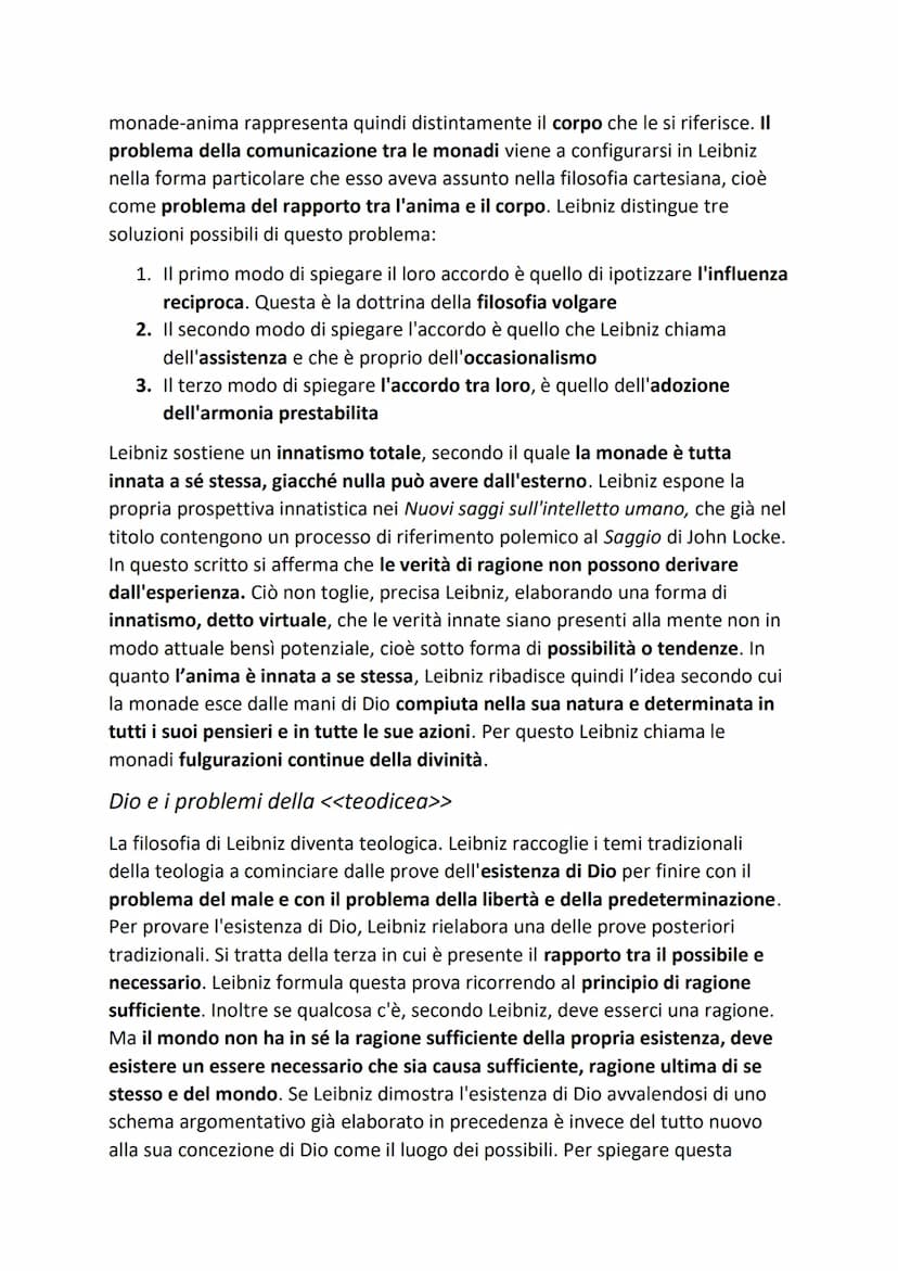 Leibniz
La vita
Leibniz nasce a Lipsia nel 1646, si laureò in filosofia a Jena e in giurisprudenza
ad Altdorf. In seguito si dedicò alla ric