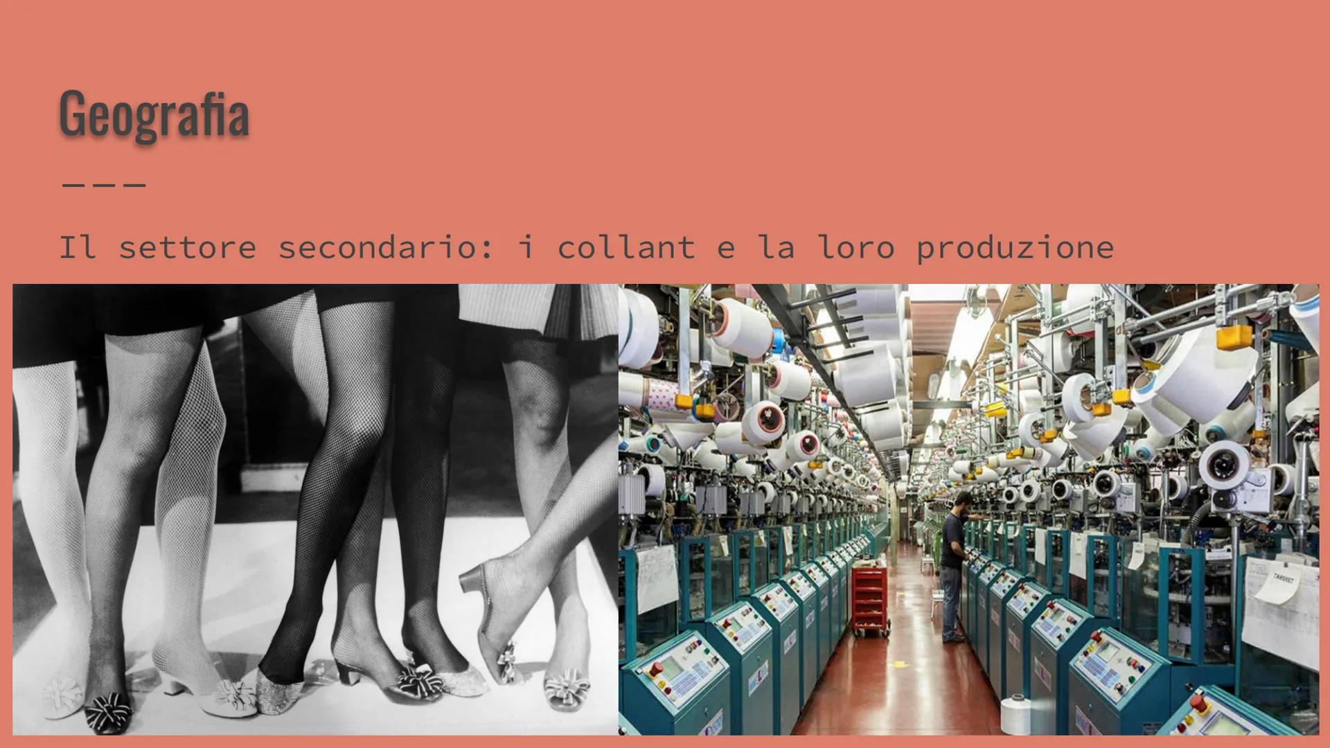 # La Moda Scienze:
I disordini
alimentari:
L'anoressia
Geografia:
Il settore
secondario,
i collant e la
loro produzione
Arte e immagine:
Dep