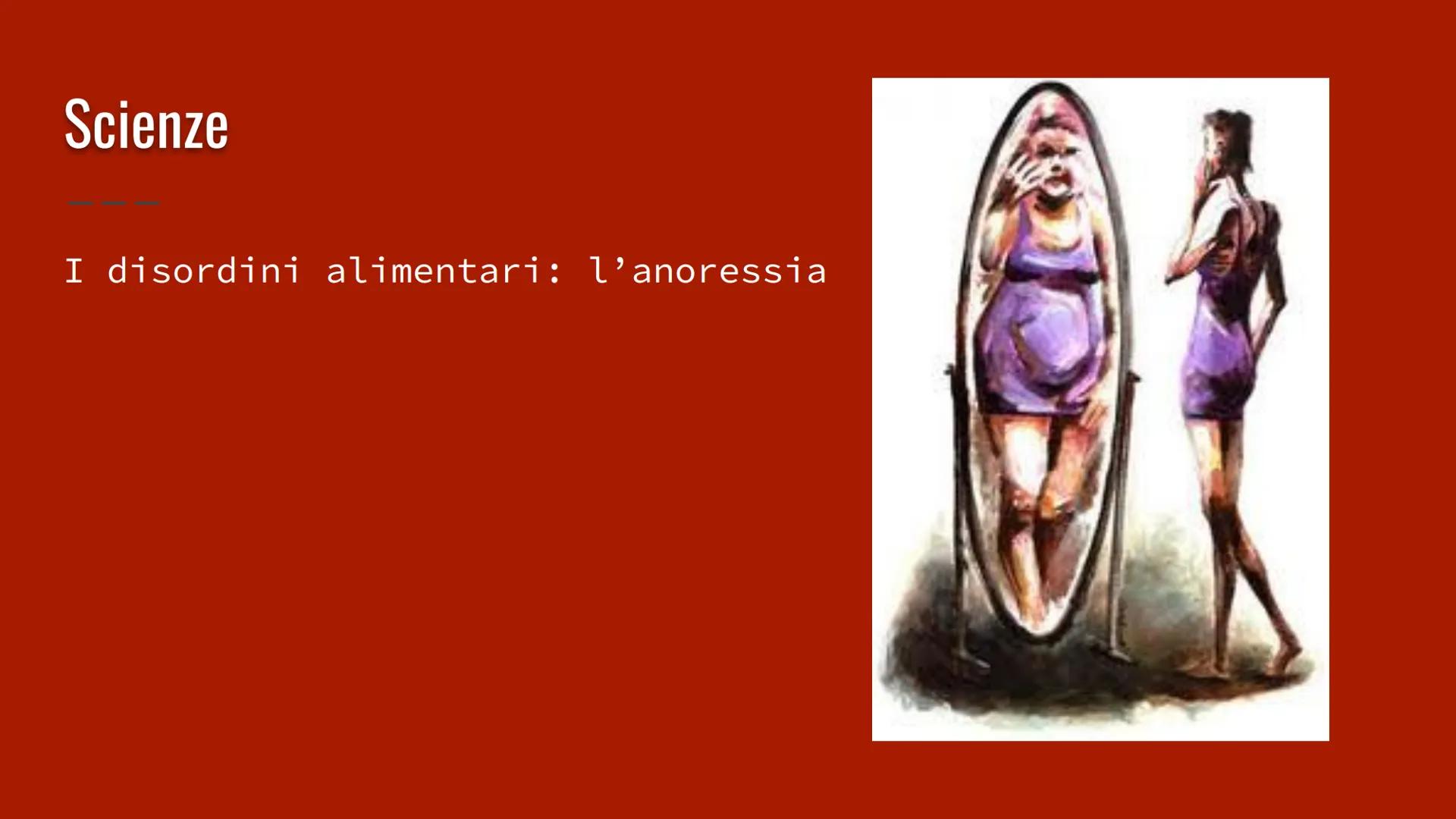 # La Moda Scienze:
I disordini
alimentari:
L'anoressia
Geografia:
Il settore
secondario,
i collant e la
loro produzione
Arte e immagine:
Dep
