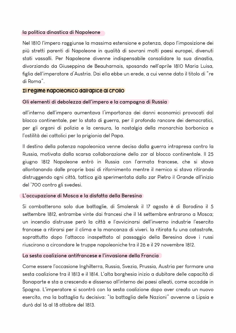 L'EPOCA DI NAPOLEONE BONAPARTE
Napoleone e la conquista
dell'Italia
Il direttorio e l'esercito: tra
guerra e colpo di Stato
dal 1695 il dire